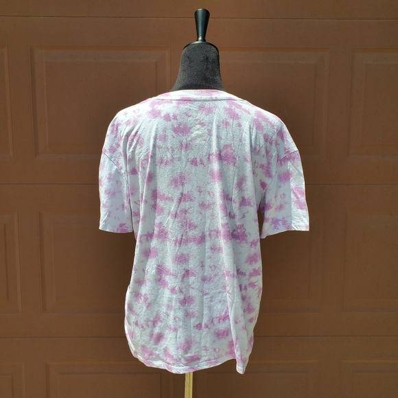 Barbie Women's Tie-Dyed Graphic Short Sleeve Crewneck T-Shirt Size XL EUC - Picture 12 of 14
